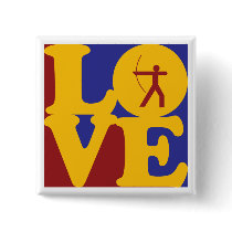 Archery Love Buttons