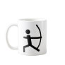 archery coffee mug