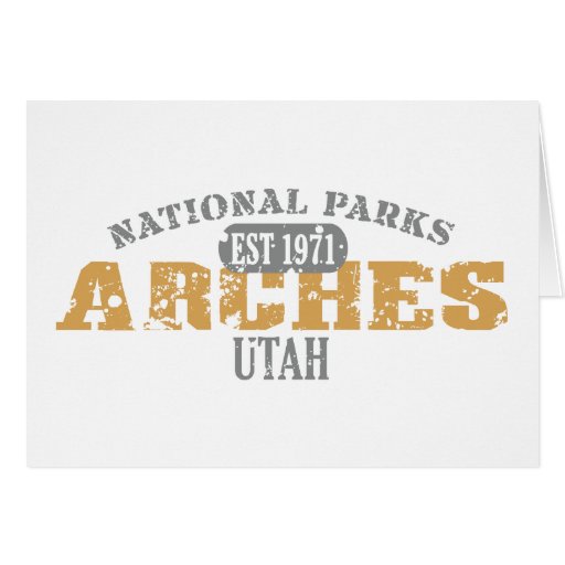 Arches National Park Greeting Card