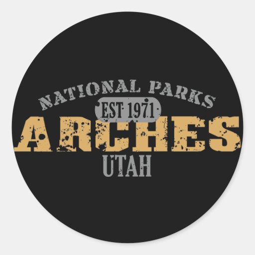 Arches National Park Sticker