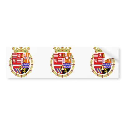 Archiduques Alberto e Isabel, Belgium Bumper Sticker by bestflag