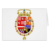Archiduques Alberto e Isabel, Belgium Greeting Card