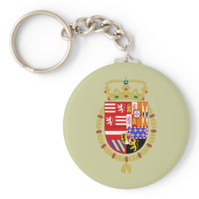 Archiduques Alberto e Isabel, Belgium Keychain by bestflag
