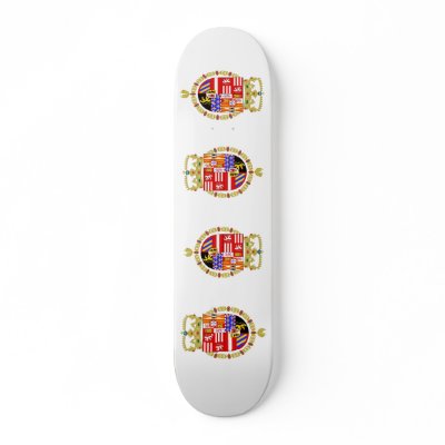 Archiduques Alberto e Isabel, Belgium Skateboards by bestflag