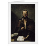 Archimedes By Jusepe De Ribera, Greeting Card