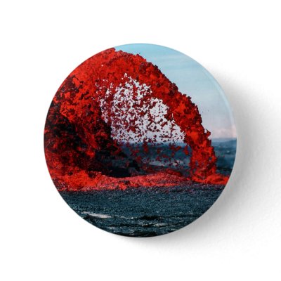 Arching Fountain of Lava from Pahoehoe Volcano by TheArts