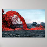 Arching Fountain Poster