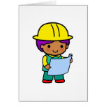 Architect Boy Greeting Card