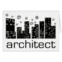 Architect Buildings Cool design! Greeting Card