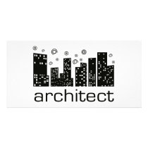 Architect Buildings Cool design! Photo Card Template
