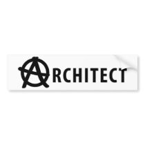 architect bumper stickers
