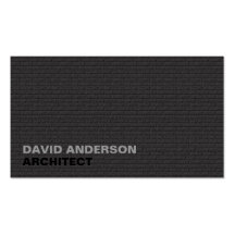 Architect - Business Cards