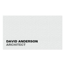 Architect - Business Cards
