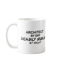 Architect Deadly Ninja by Night Coffee Mug
