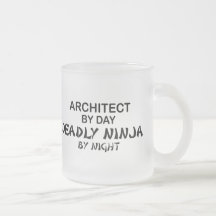 Architect Deadly Ninja by Night Mug