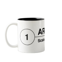 Architect Drawing Tag Mug
