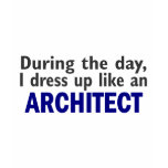 Architect During The Day t-shirts