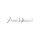 "Architect" Embroidered Polo Shirt