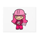 Architect Girl Postcards