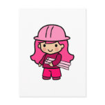Architect Girl Postcards