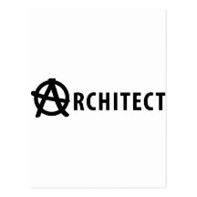 architect icon postcards