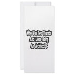 Architect Joke...Two Thumbs rack cards