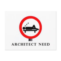 architect need postcards