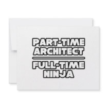 Architect...Ninja