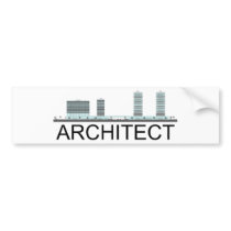 Architect! Original design! Bumper Sticker