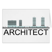 Architect! Original design! Card
