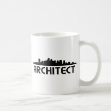 Architect Skyline design! Coffee Mugs
