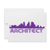 Architect Skyline design! Personalized Invites