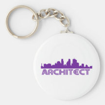 Architect Skyline design! Keychain