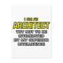Architect...Superior Intelligence