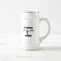 architects do it with models coffee mug