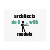 architects do it with models