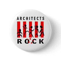 Architects Rock Pinback Buttons