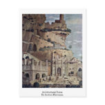 Architectural Ruins By Andrea Mantegna postcards