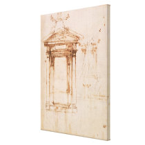 Architectural study canvas prints