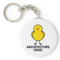 Architecture Chick Key Chains