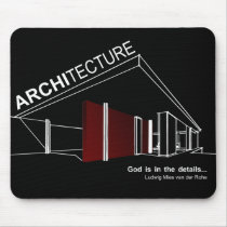 Architecture: Mies van der Rohe Mouse Pad