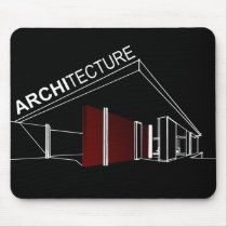 Architecture: Mies van der Rohe Mouse Pad