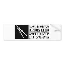 Architecture Survive Bumper Sticker