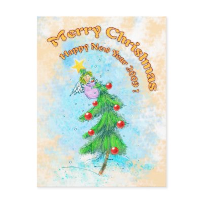 (archival) Merry Christmas! - Postcard by wierka