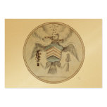 Archive Presidential Seal Sketch Business Card Template