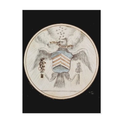 Archive Presidential Seal Sketch Post Cards by Websprinter