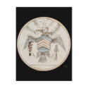 Archive Presidential Seal Sketch postcards