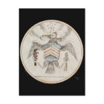 Archive Presidential Seal Sketch postcards