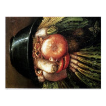 Arcimboldo The Greengrcer Postcard