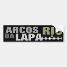 ARCOS DA LAPA - RIO BUMPER STICKER